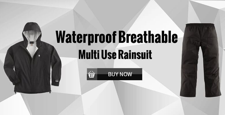 Waterproof suit separates