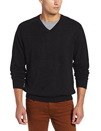 Highlands Cotton V-Neck by Cutter and Buck