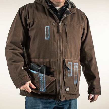 Concealed Carry Rugged Parka