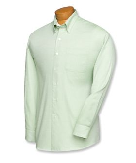 Men's B&T Luxury Twill Easy-Care Dress Shirt by Cutter and Buck