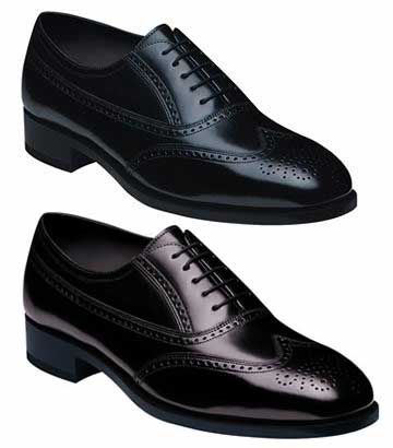 Florsheim Leather Sole Wing Tip Shoe