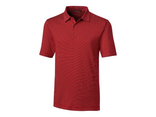 Pencil Stripe DryTec Stretch Polo with UPF 50 Protection in 12 Colors by Cutter and Buck
