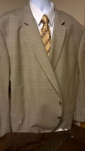 Extra Big Muted Plaid Sportcoat
