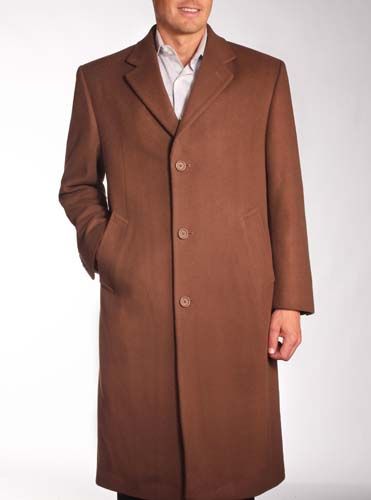 Wool Cashmere Blend Topcoat