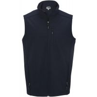 Fleece Lined Stretchable Soft Shell Vest to 6X in 2 Colors